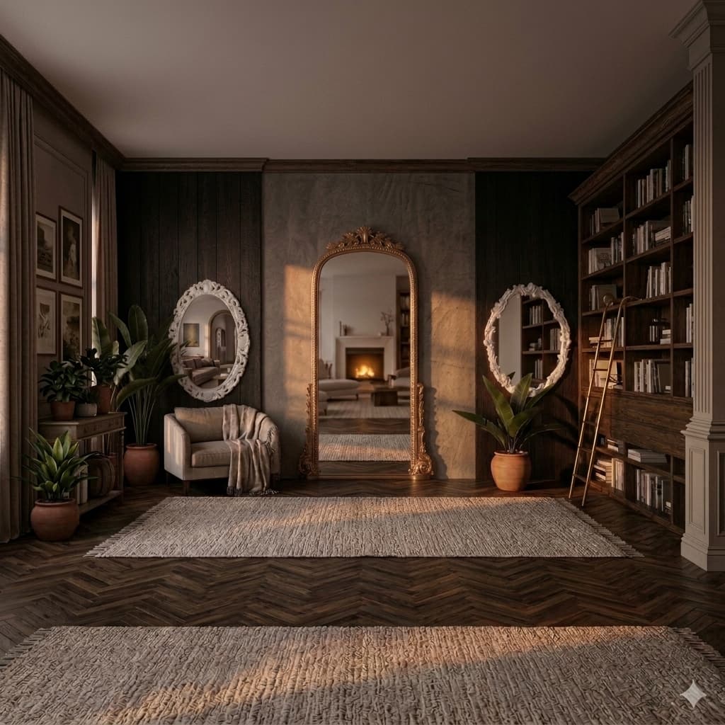 Зеркала в интерьере